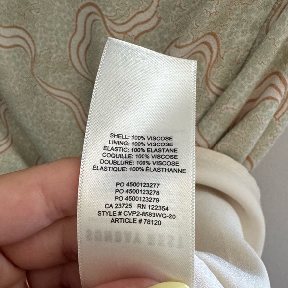 ARITZIA | Sunday Best Flirt Mini Dress in Mint Size 8 - Picture 9 of 10